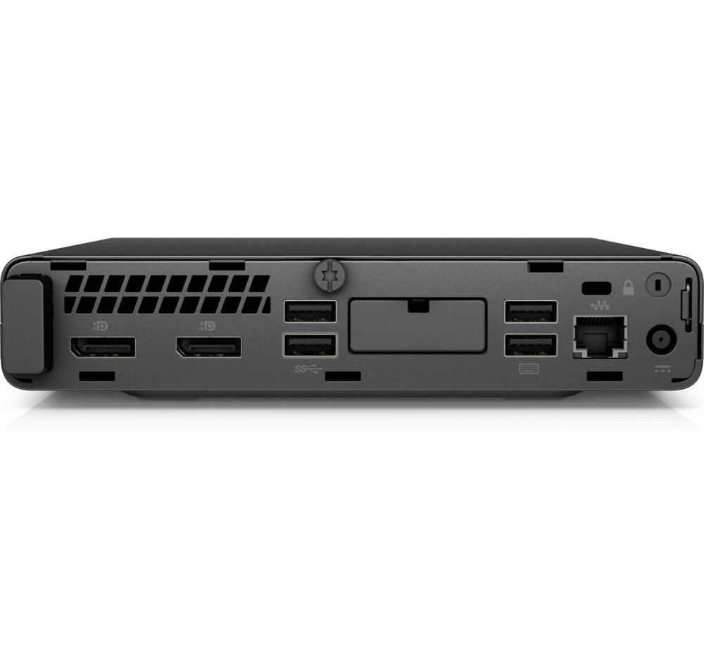 HP EliteDesk 800 G4 Mini | Intel Core i5-8500 | 256GB | 8GB | 2x DisplayPort | W11 Professional | Refurbished Silver - Afbeelding 4