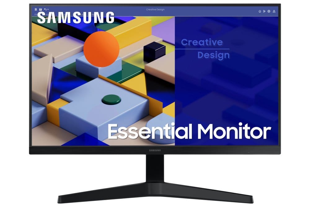 Samsung Essential S3 S31C 27" | 1920x1080 IPS | 75Hz | Full HD Monitor | Zwart - Afbeelding 2