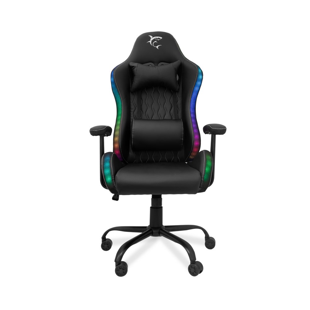 White Shark Indianapolis | Gamingstoel met RGB-verlichting | Belastbaar tot 120 kg - Afbeelding 3