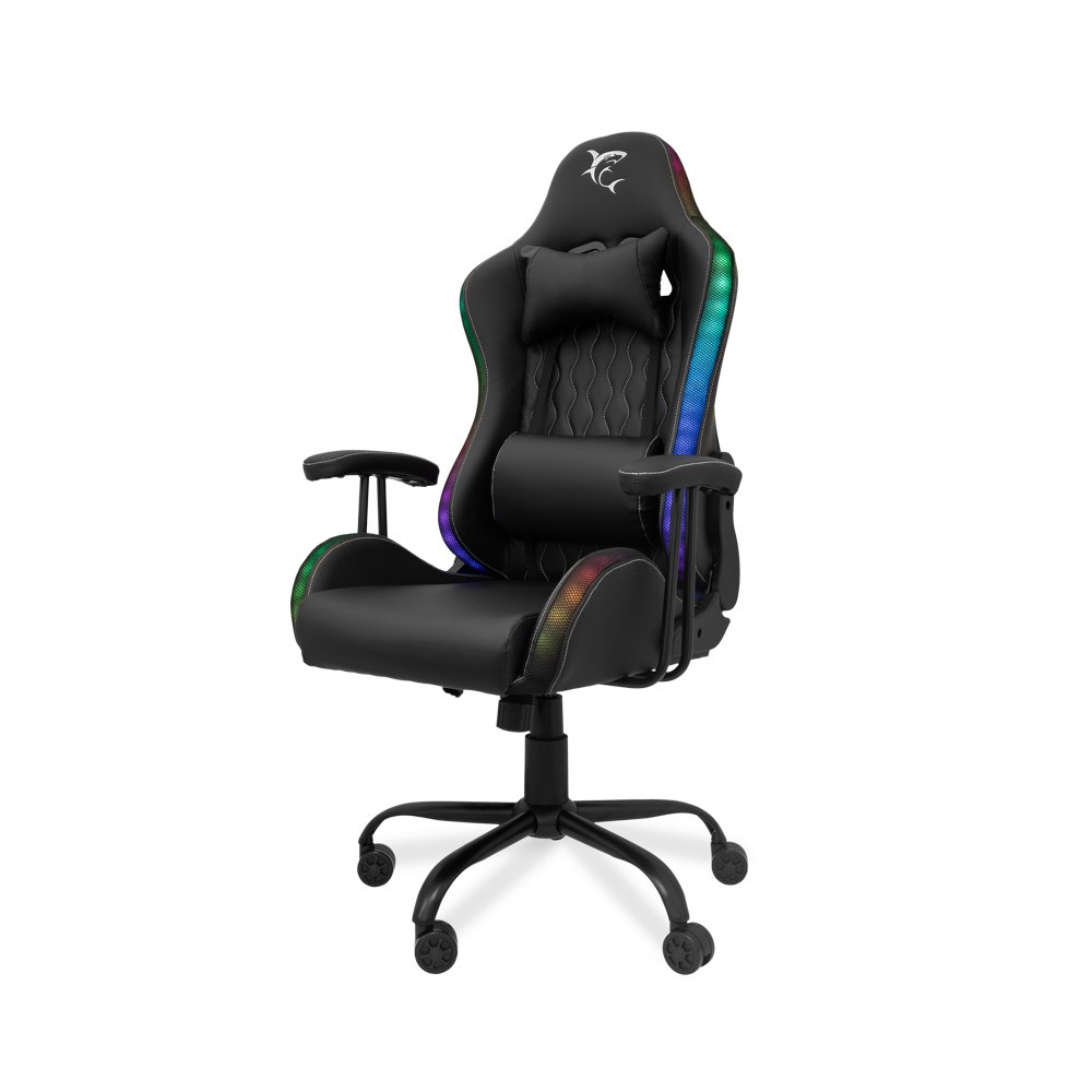 White Shark Indianapolis | Gamingstoel met RGB-verlichting | Belastbaar tot 120 kg - Afbeelding 2