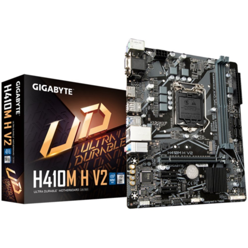 Gigabyte H410M H V2 | Micro-ATX Moederbord | Intel H410 | Socket LGA 1200 - Afbeelding 2