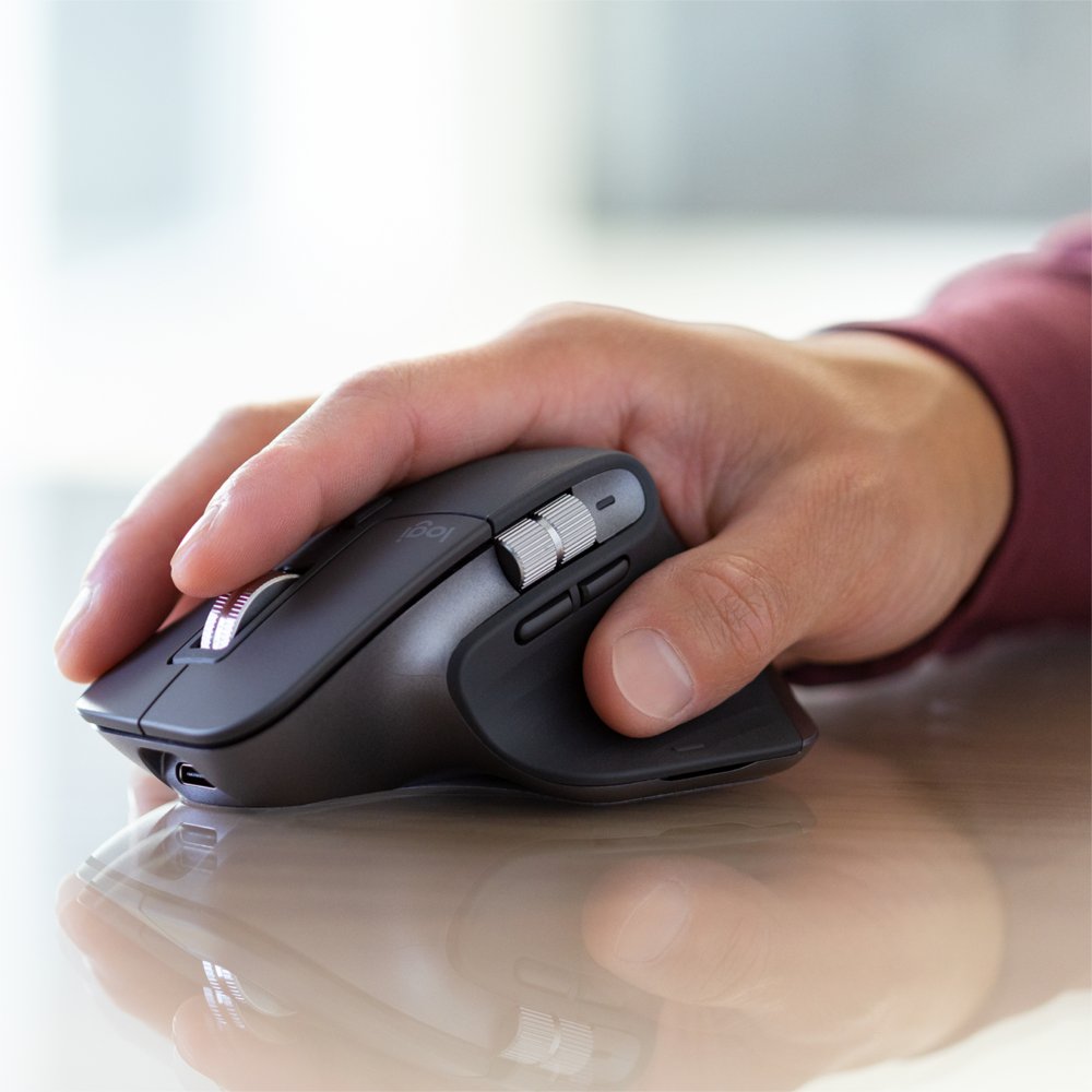 Logitech MX Keys Combo for Business Gen 2 | Draadloze Toetsenbord- en Muis-combo | RF / Bluetooth | QWERTY US International | Grafiet - Afbeelding 6