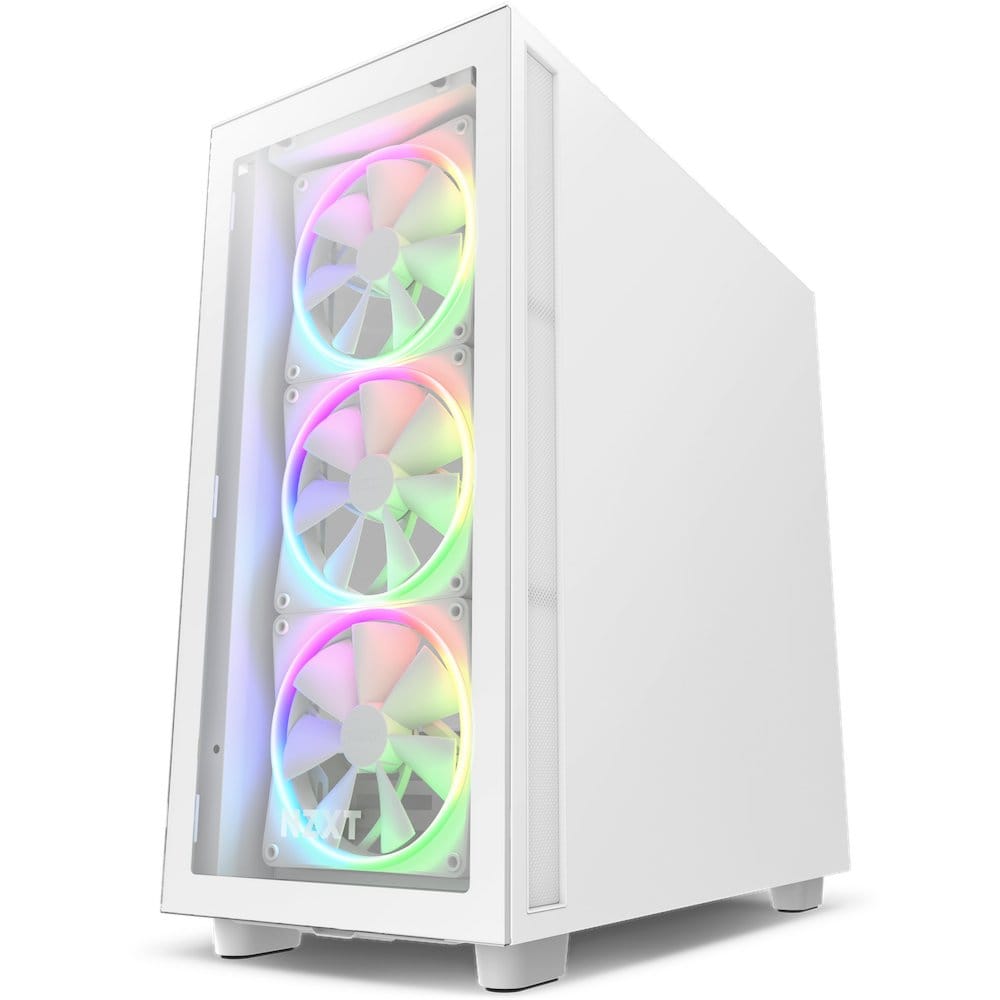 NZXT H7 Elite RGB | ATX Midi Tower Behuizing | Wit - Afbeelding 2