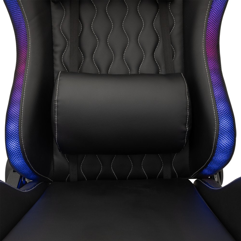 White Shark Indianapolis | Gamingstoel met RGB-verlichting | Belastbaar tot 120 kg - Afbeelding 4