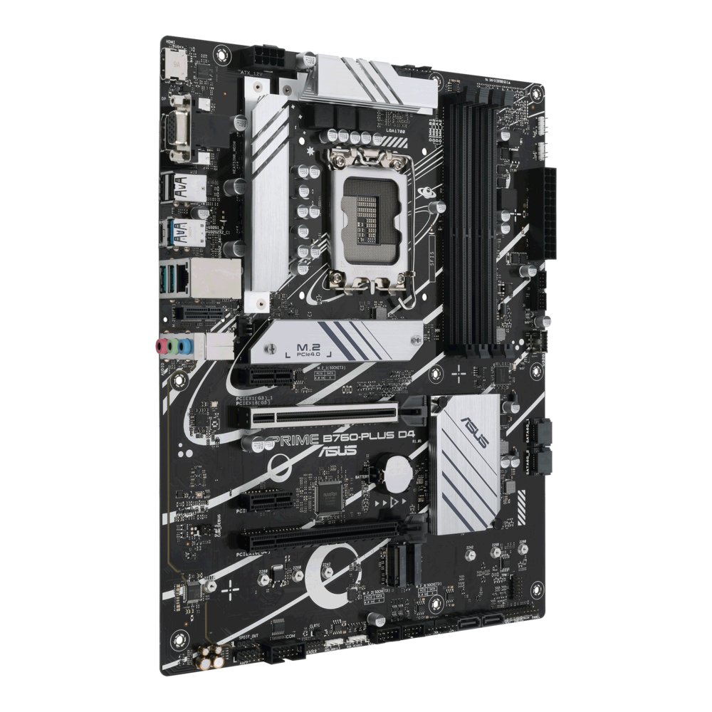 ASUS PRIME B760-PLUS D4 | Socket LGA 1700 | Intel B760 | 4xDDR4 | ATX | Moederbord - Afbeelding 3