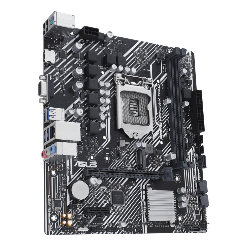 ASUS PRIME H510M-K R2.0 | Socket LGA 1200 | Intel H470 | 4xDDR4 | Micro-ATX | Moederbord - Afbeelding 6