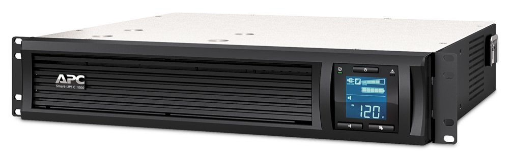 APC Smart-UPS SMC1000I-2UC | 1000 VA / 600 W | 2U Rackmount | 4x IEC C13 Stopcontacten | AVR Spanningsregeling | LCD-scherm | SmartConnect - Afbeelding 2