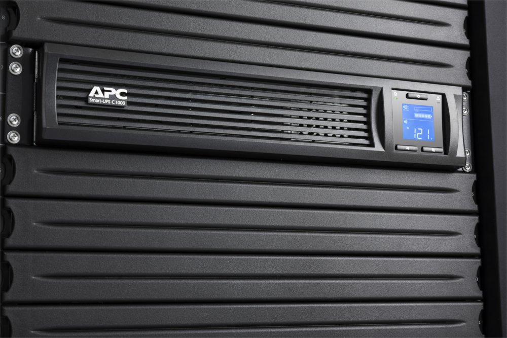 APC Smart-UPS SMC1000I-2UC | 1000 VA / 600 W | 2U Rackmount | 4x IEC C13 Stopcontacten | AVR Spanningsregeling | LCD-scherm | SmartConnect - Afbeelding 6