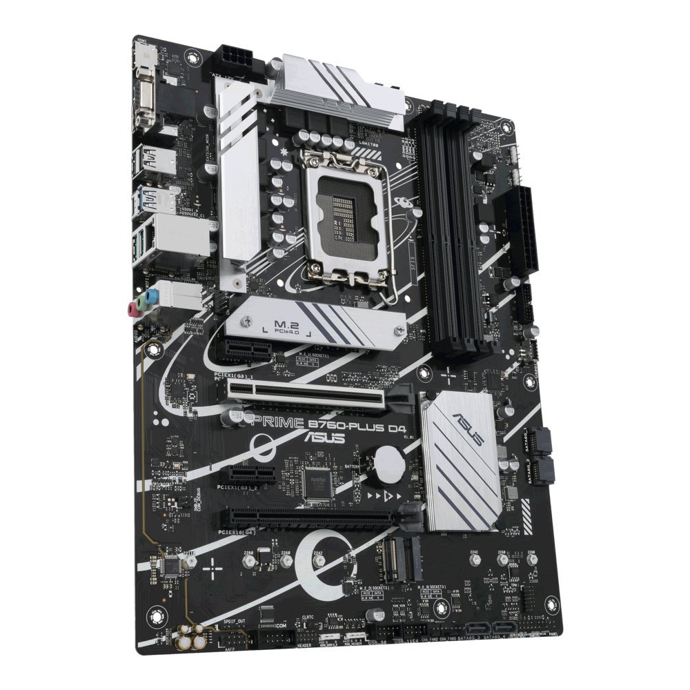 ASUS PRIME B760-PLUS D4 | Socket LGA 1700 | Intel B760 | 4xDDR4 | ATX | Moederbord - Afbeelding 4