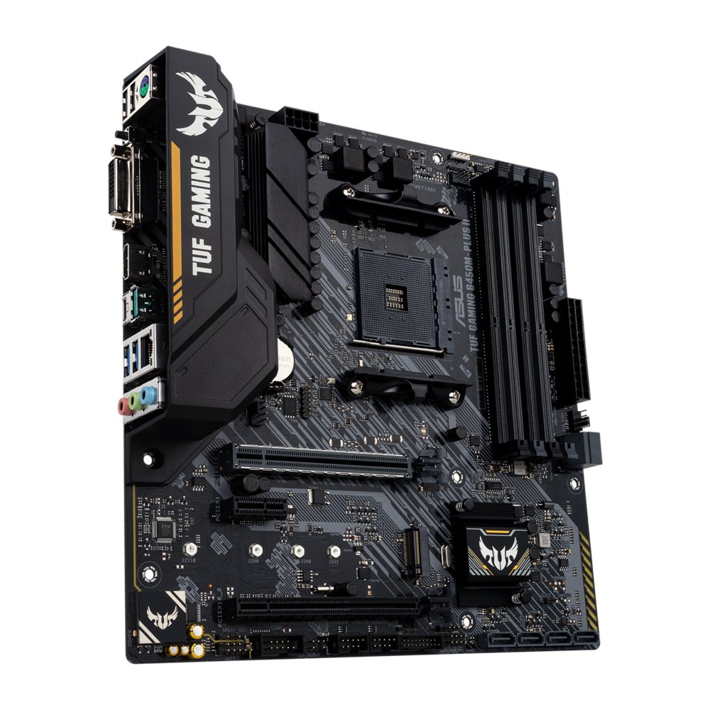 ASUS TUF Gaming B450M-Plus II | Socket AM4 | AMD B450 | 4xDDR4 | Micro-ATX | Moederbord - Afbeelding 3