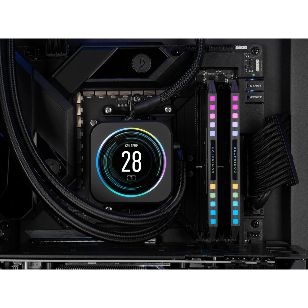 Corsair Dominator Platinum RGB | 32GB 2x16GB DDR5 | 5600MHz | DIMM | CL36 | Geheugenmodule | RAM - Afbeelding 3