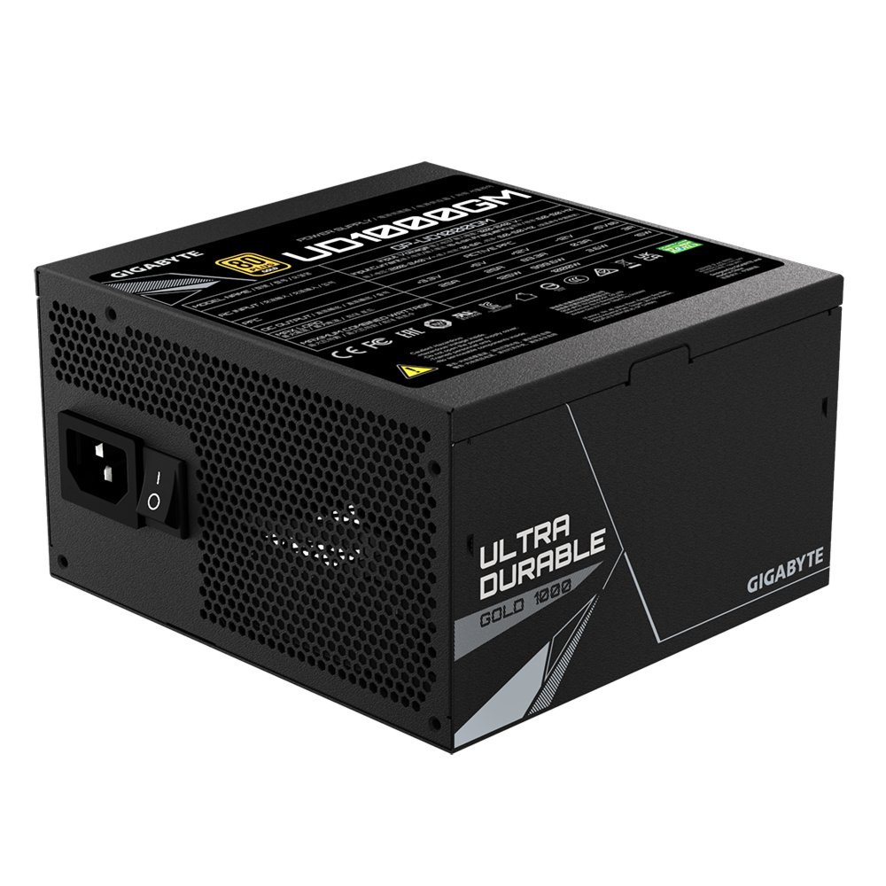 Gigabyte UD1000GM | 1000 Watt Gold ATX PSU | Modulair | Power Supply | Voeding - Afbeelding 5