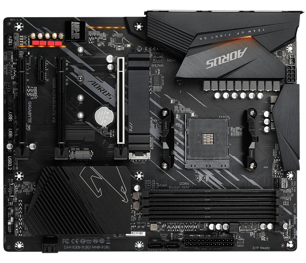 Gigabyte B550 AORUS ELITE V2 | Socket AM4 | AMD B550 | 4xDDR4 | ATX | Moederbord - Afbeelding 4