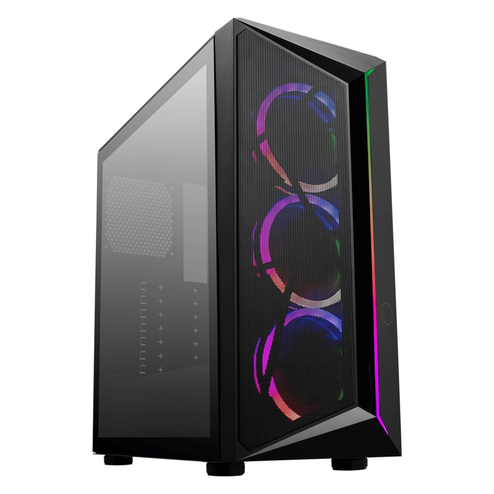 Cooler Master CMP 510 RGB | Midi Tower Case | Zwart - Afbeelding 14