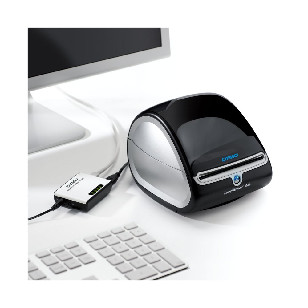 DYMO Print Server | 1x Ethernet | 100 Mbps | Voor netwerkprinterdeling | Compact ontwerp - Afbeelding 3