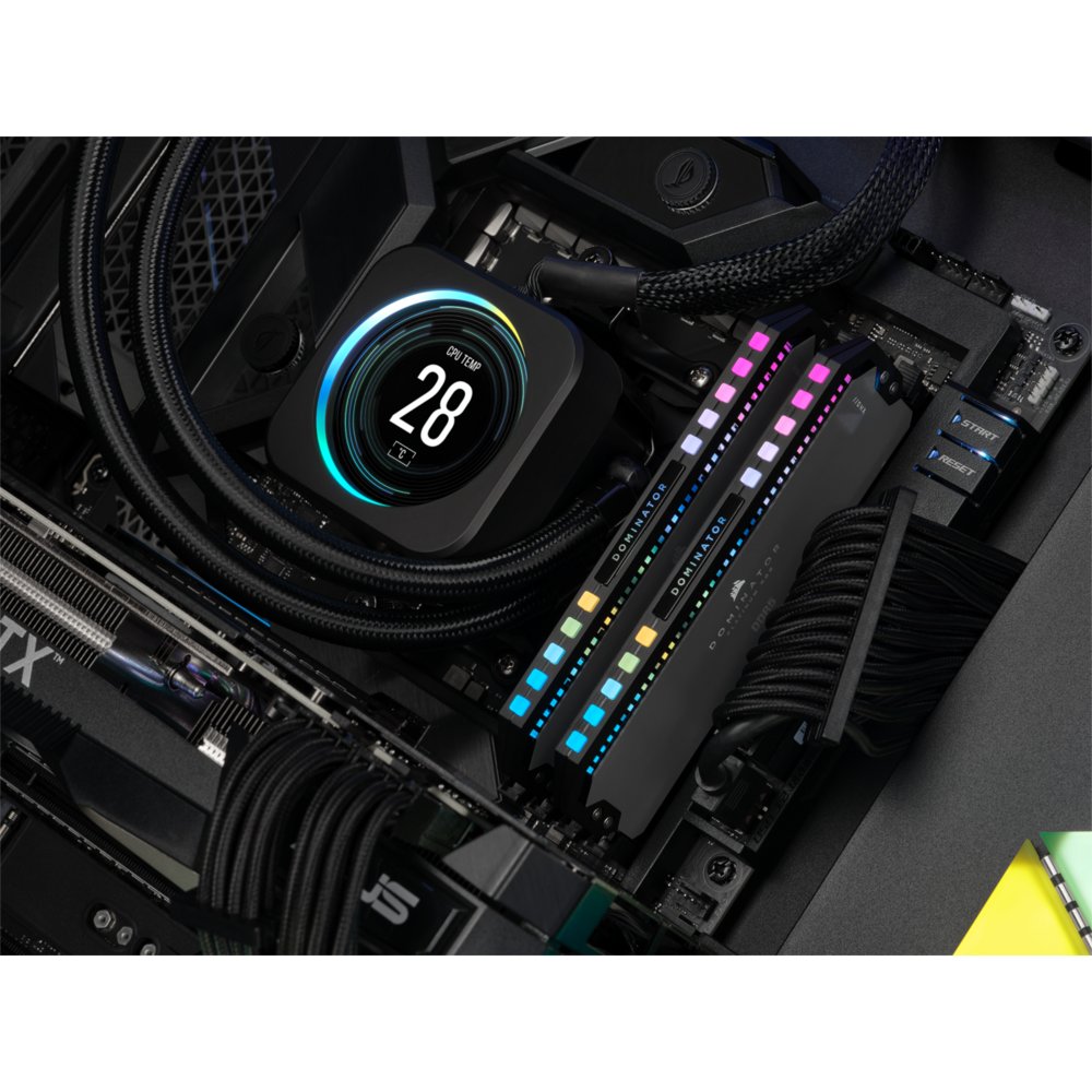 Corsair Dominator Platinum RGB | 32GB 2x16GB DDR5 | 5600MHz | DIMM | CL36 | Geheugenmodule | RAM - Afbeelding 4