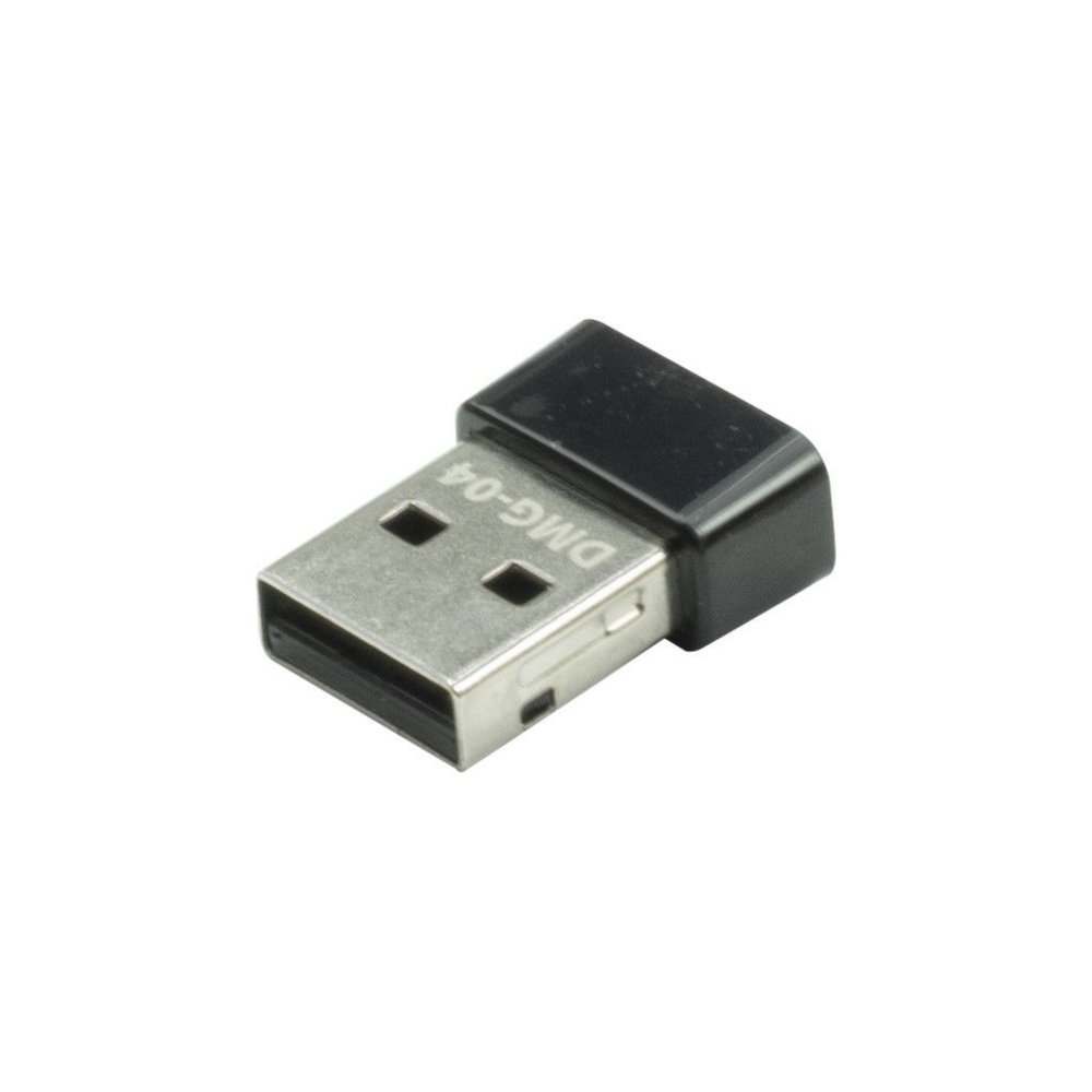 Inter-Tech DMG-04 | Wi-Fi 5 USB Nano Adapter | 433 Mbps (5 GHz) / 200 Mbps (2,4 GHz) | USB 2.0 | Zwart - Afbeelding 3