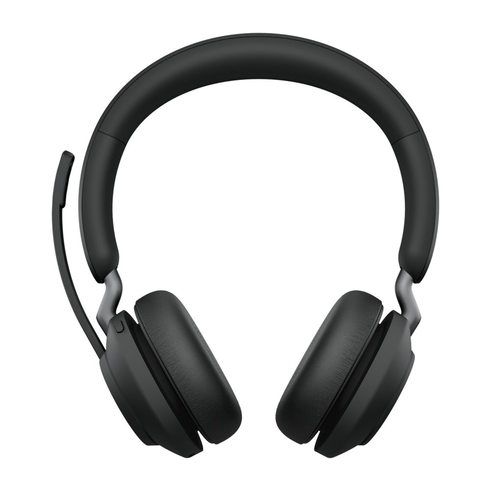 Jabra Evolve 65 | Draadloze On-Ear Headset | Bluetooth | Oplaadstation | Zwart - Afbeelding 3