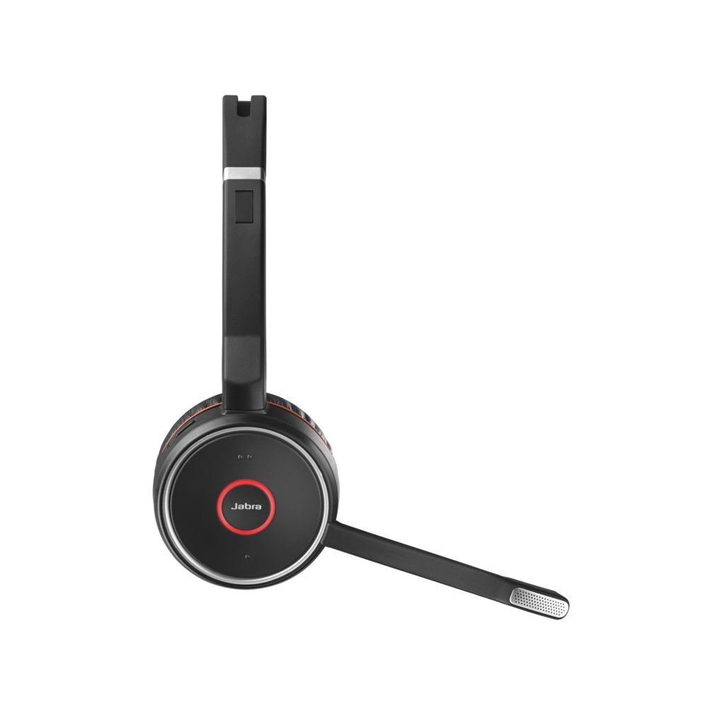 Jabra Evolve 75 | Draadloze On-Ear Stereo Headset | Bluetooth | Zwart - Afbeelding 4