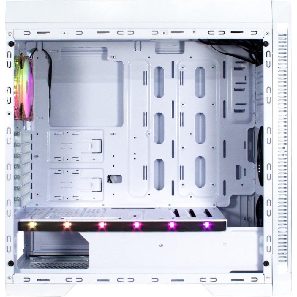 Inter-Tech X-908 Infini2 | Infinity Mirror | Tower Case | Wit - Afbeelding 6