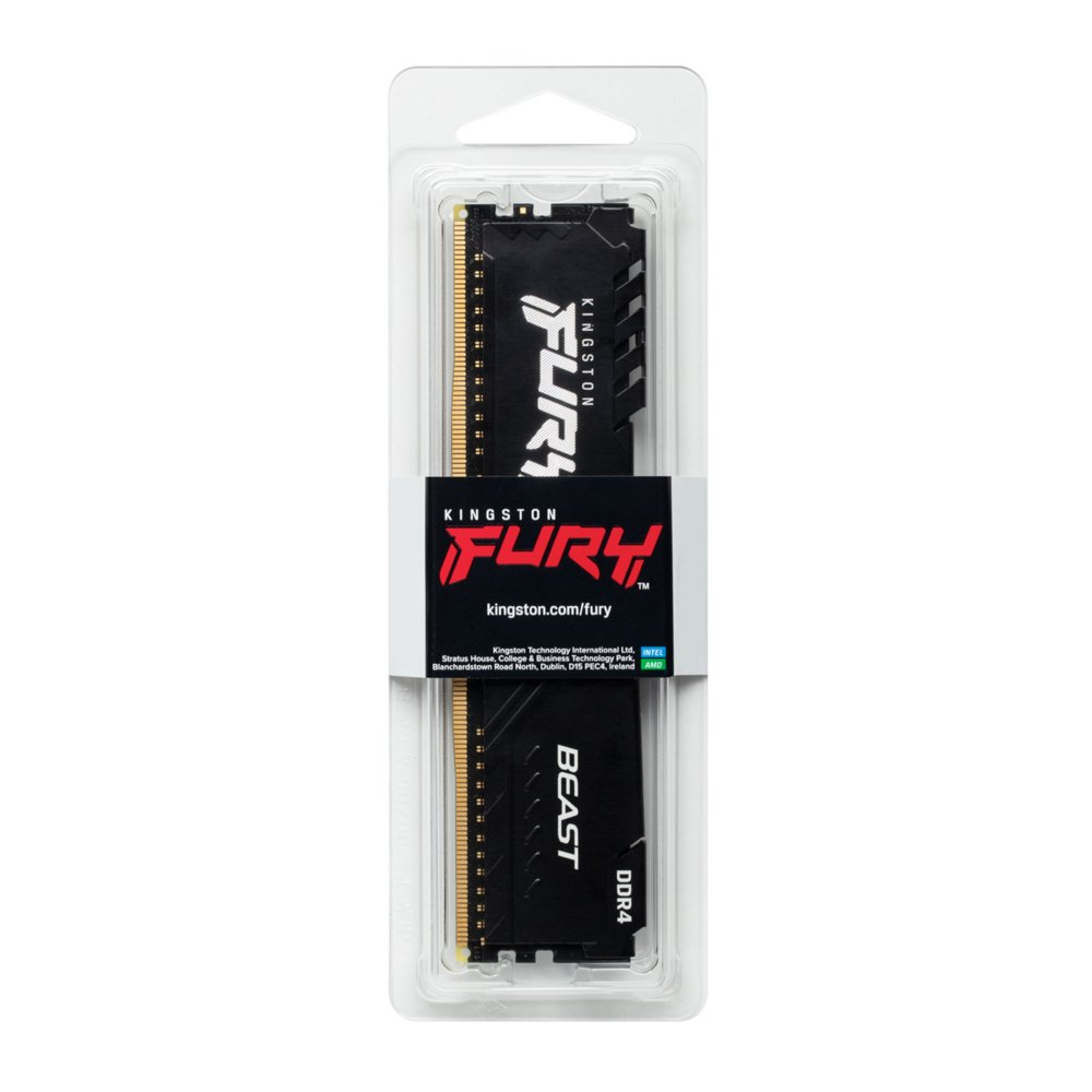 Kingston Fury Beast | 1x16GB DDR4 | 3200MHz | DIMM | CL16 | Geheugenmodule | RAM - Afbeelding 6