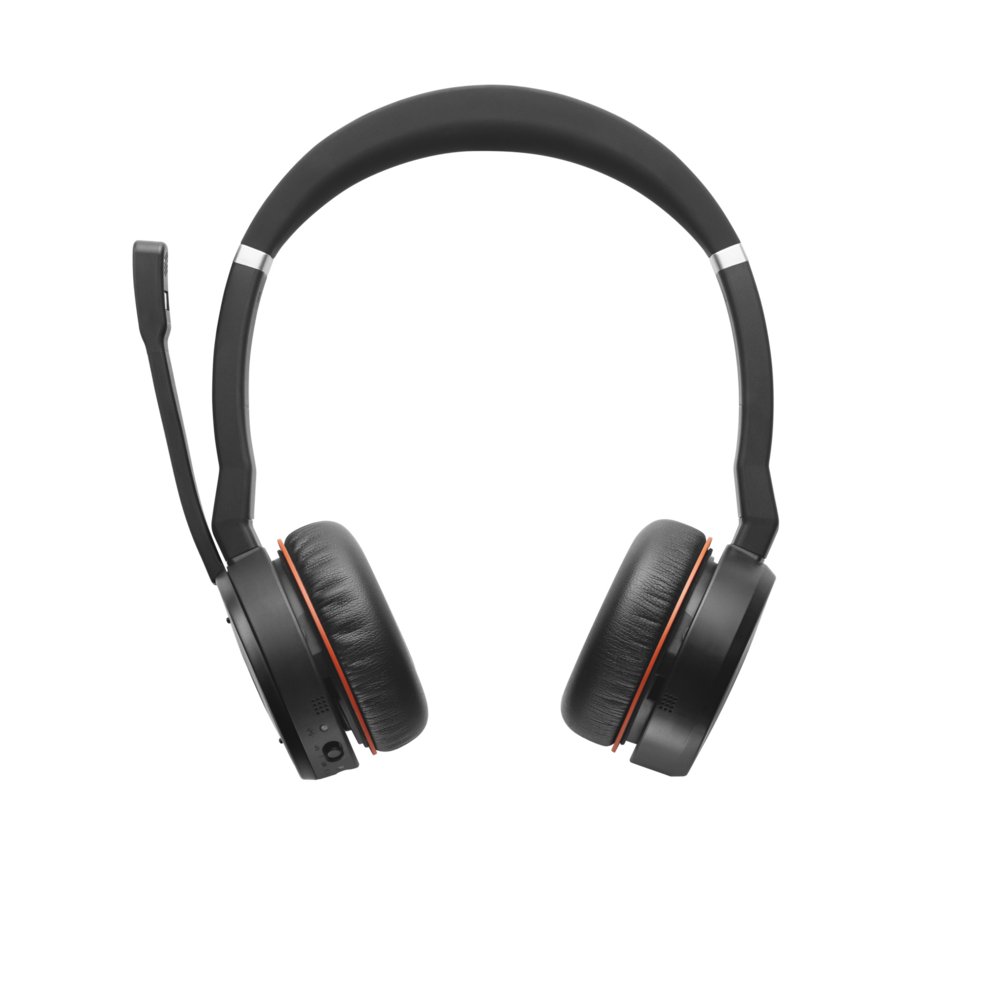 Jabra Evolve 75 | Draadloze On-Ear Stereo Headset | Bluetooth | Zwart - Afbeelding 3