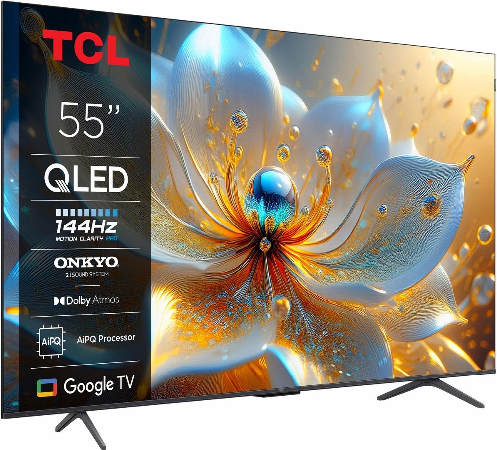 TCL 55T8C | 55" 4K Ultra HD QLED Smart TV | 120Hz | Google TV + Wifi | Dolby Vision & HDR10+ | HDMI 2.1 (2025) - Afbeelding 13