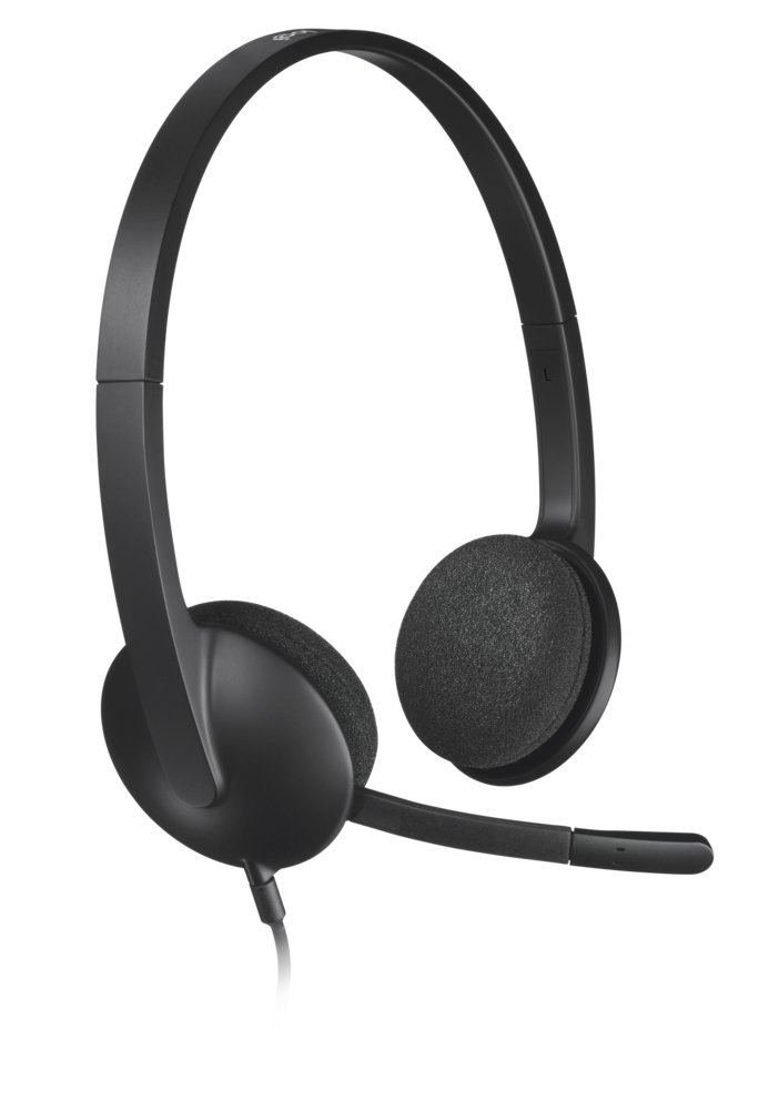 Logitech H340 | Bedrade On-Ear USB Headset | Zwart - Afbeelding 5