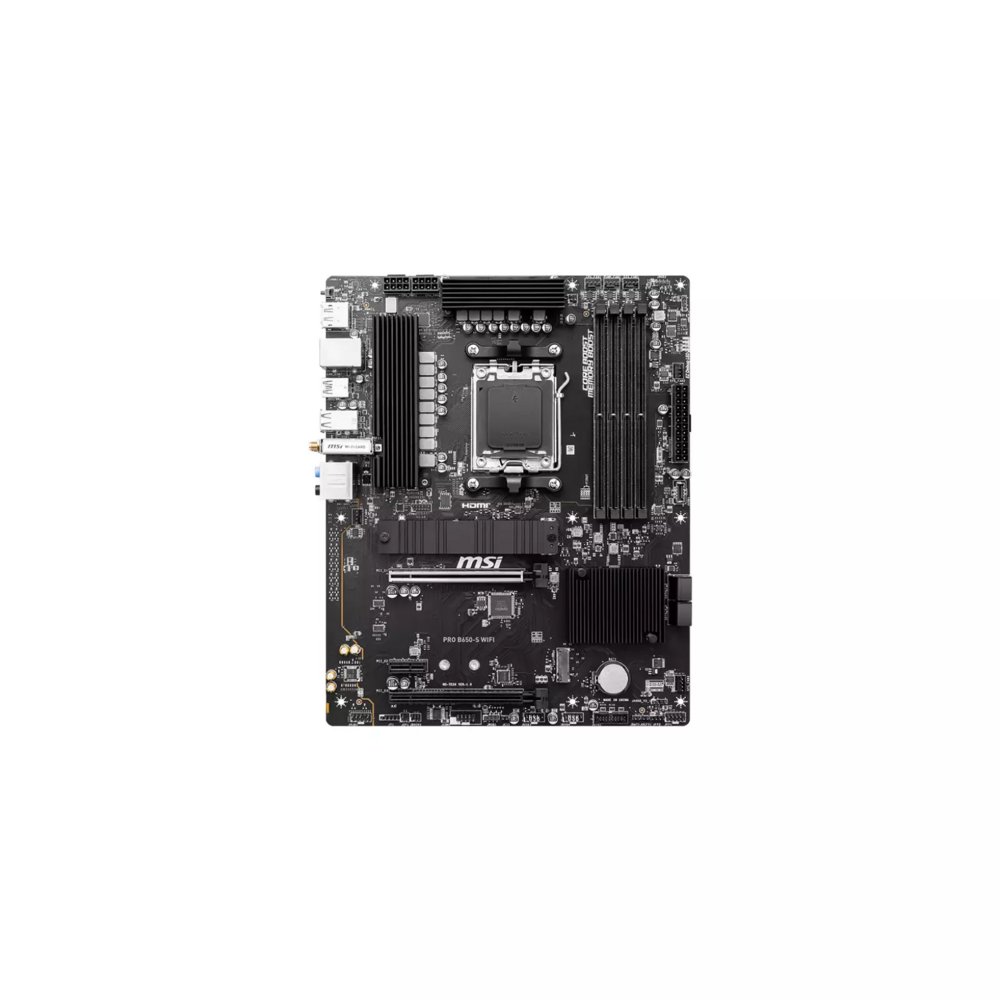 MSI PRO B650-S WIFI | Socket AM5 | AMD B650 | 4xDDR5 | ATX | Moederbord - Afbeelding 3