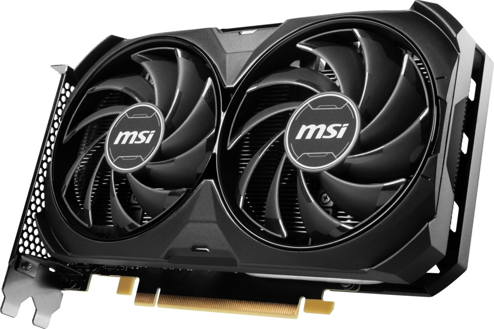 MSI GeForce RTX 4060 Ti VENTUS 2X BLACK OC | 8GB GDDR6 VRAM | Videokaart | GPU | Nvidia - Afbeelding 5