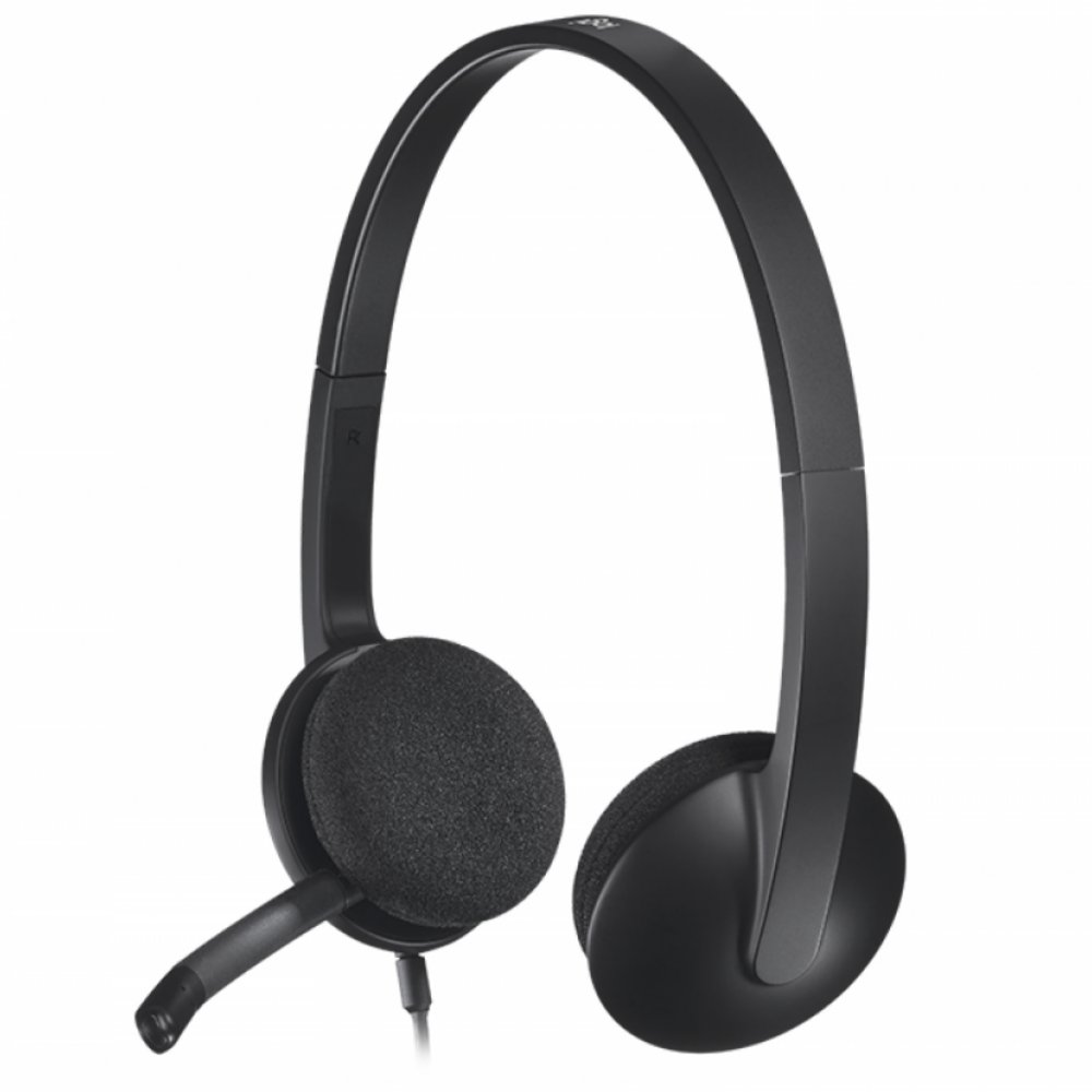 Logitech H340 | Bedrade On-Ear USB Headset | Zwart - Afbeelding 3