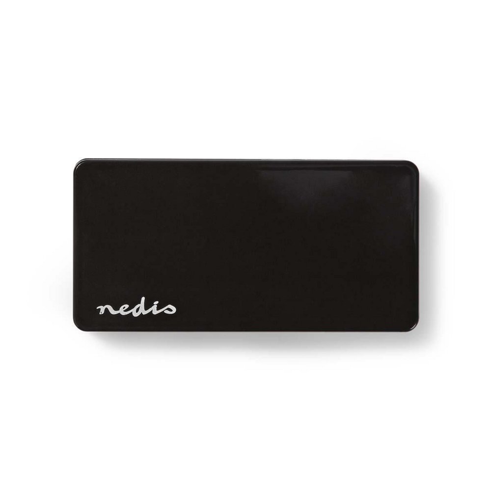 Nedis UHUBU2730BK | Interface Hub USB 2.0 | 7 poorten | Inclusief Adapter | Zwart - Afbeelding 5