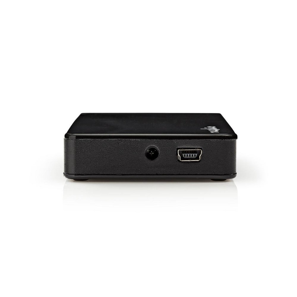 Nedis UHUBU2730BK | Interface Hub USB 2.0 | 7 poorten | Inclusief Adapter | Zwart - Afbeelding 3