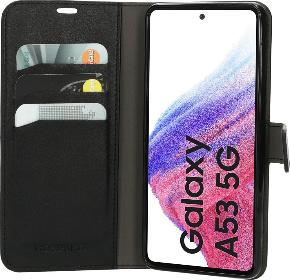 Mobiparts Classic Wallet Case Samsung Galaxy A53 (2022) Black - Afbeelding 5