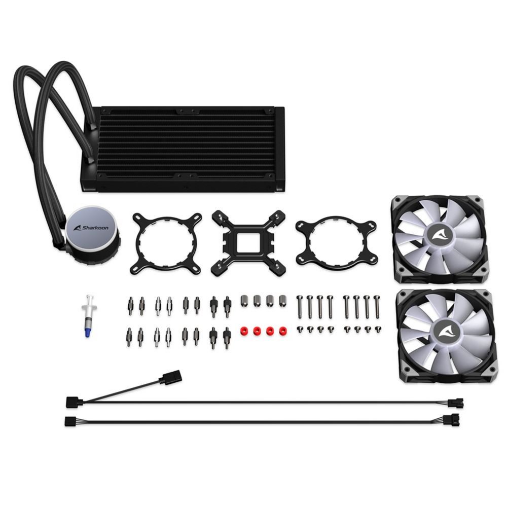 Sharkoon S70 RGB 240mm | All-in-One CPU Waterkoeler - Afbeelding 16
