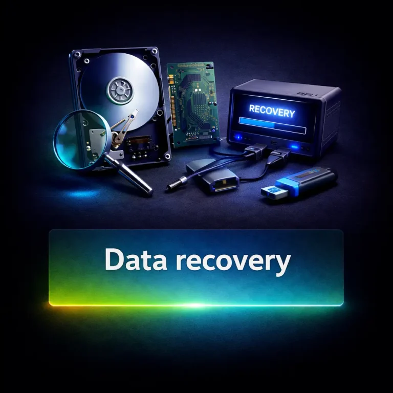Data recovery service – herstel van verloren bestanden en harde schijven