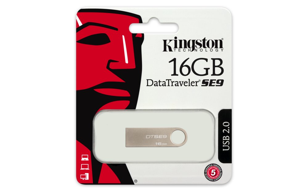 Kingston DataTraveler SE9 | 16GB USB flash drive | USB Type A 2.0 | Zilver - Afbeelding 5