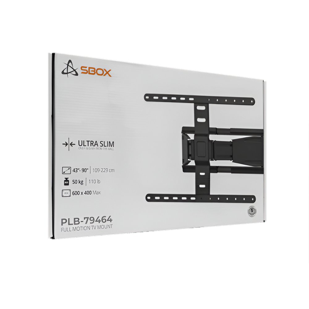 SBOX PLB-79464 | Verstelbare TV-beugel | 43-90" | Max 50kg | VESA 600x400 | Renewed - Afbeelding 11