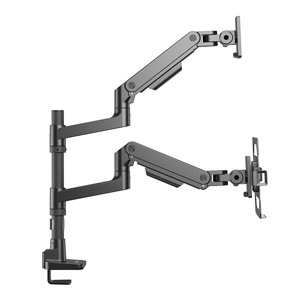 ACT AC8341 Premium | Verstelbare Monitor-bureaubeugel | Tot 49" | Max 20kg | VESA 100x100 | 1 Monitor en Laptop | OPEN BOX - Afbeelding 10