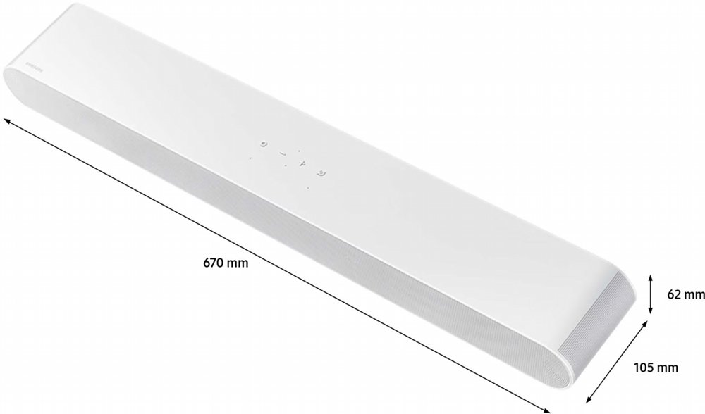 Samsung HW-S61D | 5.0-kanaals | All-in-One Soundbar | Dolby Atmos | Wit - Afbeelding 4