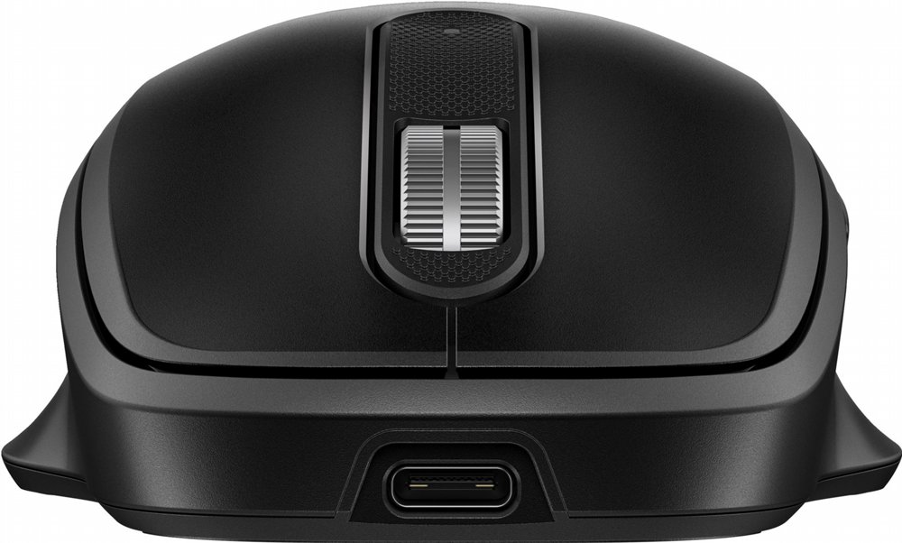 HP 515 Ultra-Fast Rechargeable Wireless Mouse | 4000 DPI | 5 Knoppen | USB-ontvanger | Zwart - Afbeelding 4